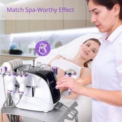 9 in 1 Ultrasonic Lipo Cavitation Body Sculpting Skin Tightening Face Lifting Machine for Spa Salon Studio Home Use