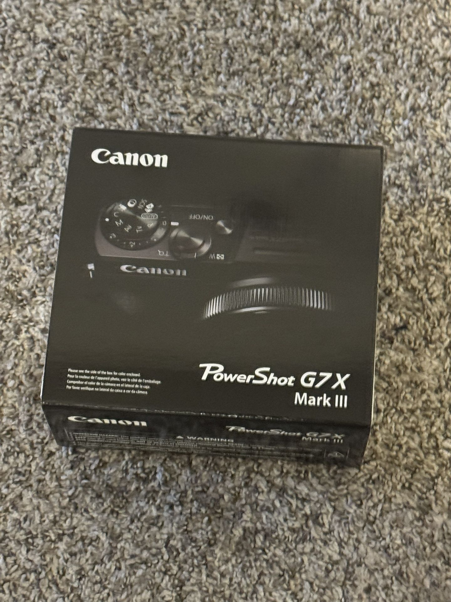 Cannon G7x Mark Iii