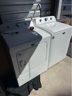 Maytag washer and dryer