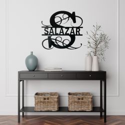 Wood Name Monogram - Style #1 