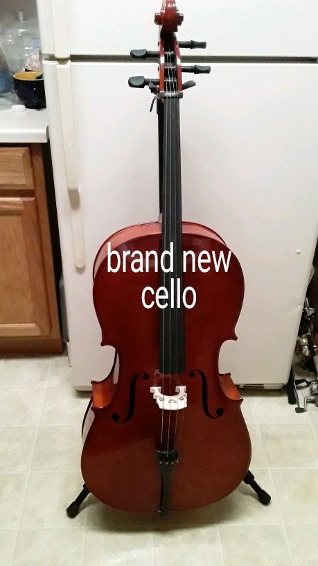 Brand New Maple Wood Cello