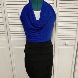 Blue/black, Evening/Prom Dress
