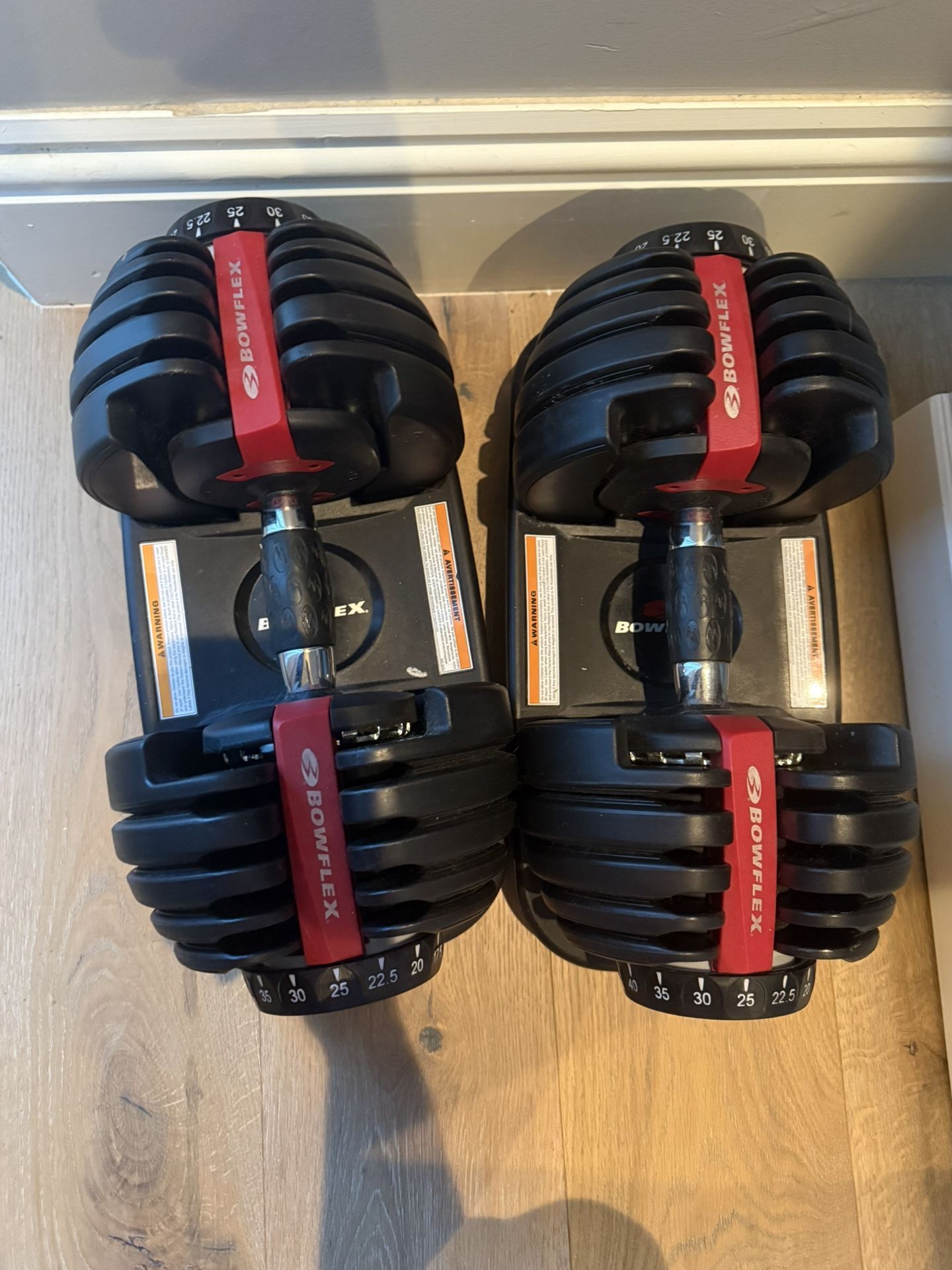 Bow Flex Adjustable Weights