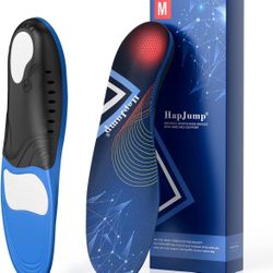 New Plantar Fasciitis Pain Relief Feet Insoles Arch Support Insoles with Motion Control Shoe Inserts Work Boot Flat Feet Comfortable for Men and Women