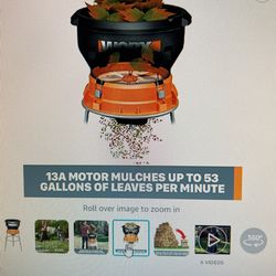 Bladeless Electric Leaf Mulcher