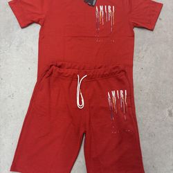 Amiri 2 piece short sets