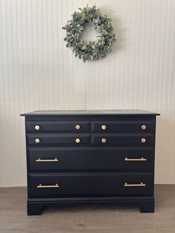 Refinished Solid Wood Dresser