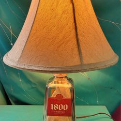 1800 Tequila Bottle Lamp