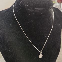 Neckle 925 Silver 16 Inches
