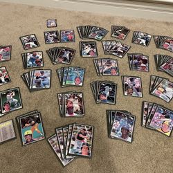 Over 160 1985 Dunruss 3x5 Jumbo Baseball Cards