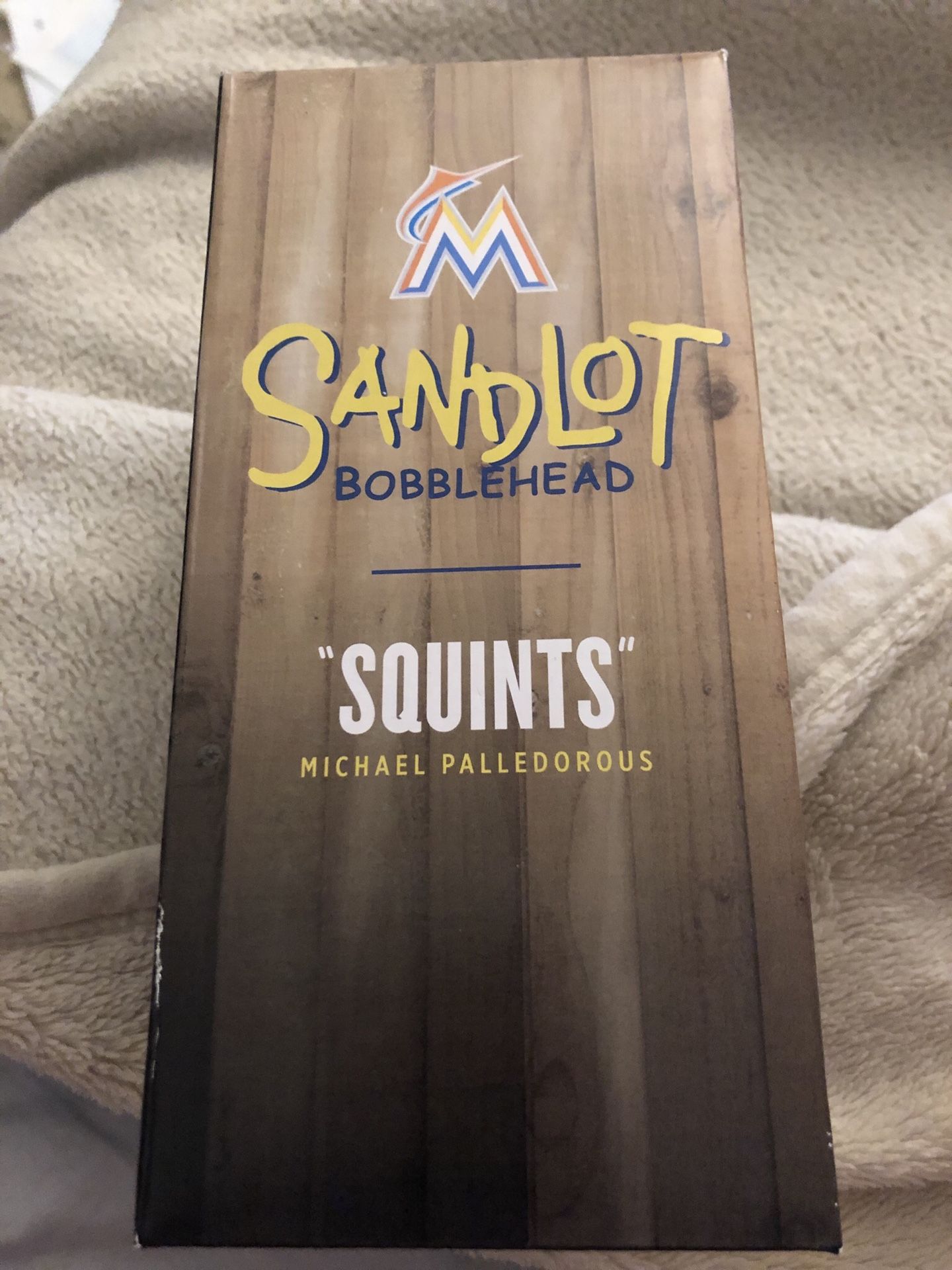Marlins Sandlot Bobblehead Doll - “Squints”