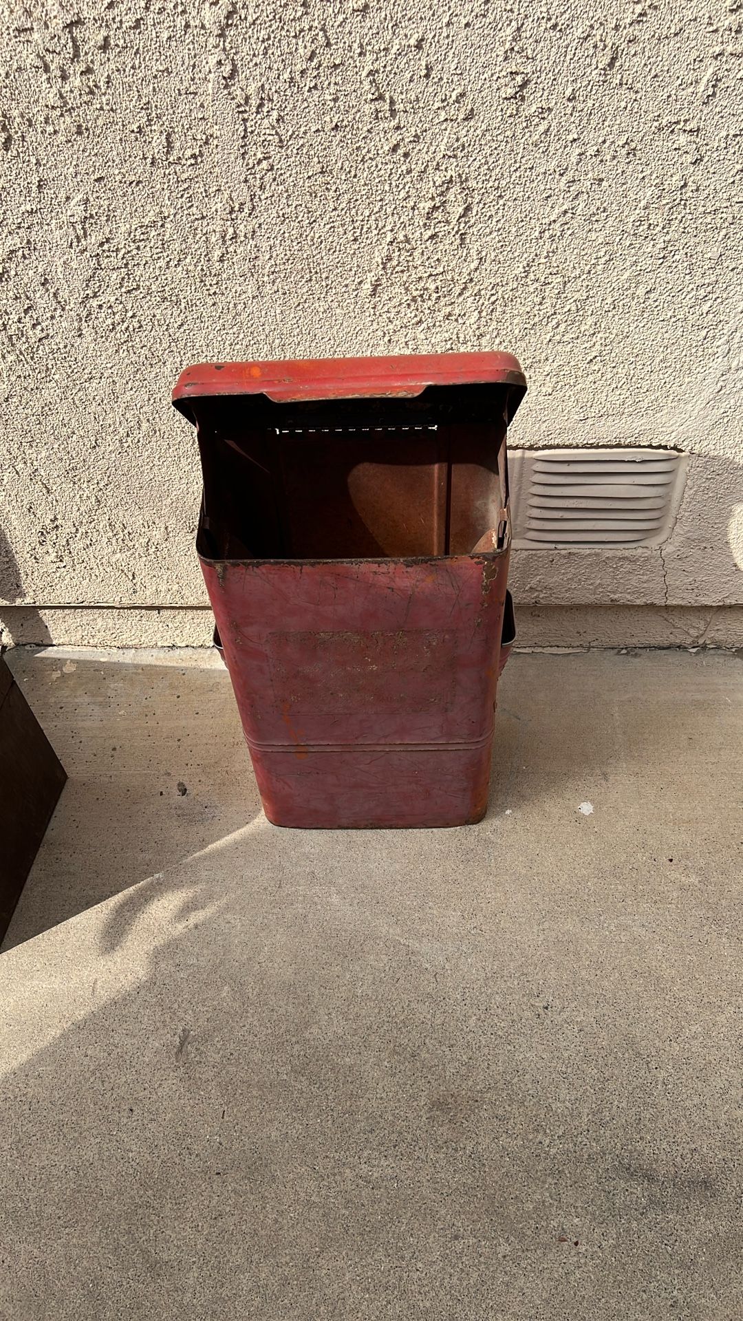 Antique Gas Service Dispenser Box 