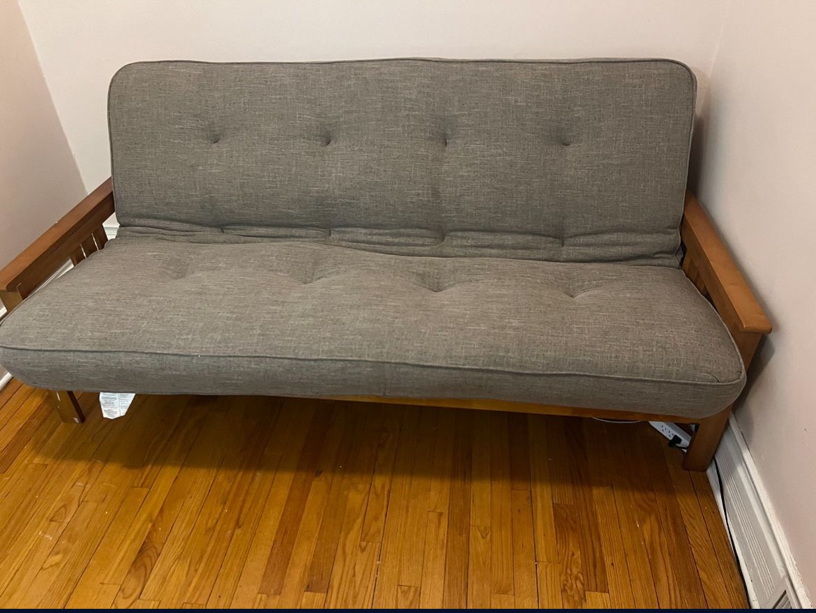 Futon 100 Barely Used Easy To Reassemble 