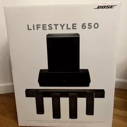 Bose Lifestyle 650 Home Theater System With Omnijewel Speakers