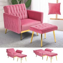 Velvet Accent Chair