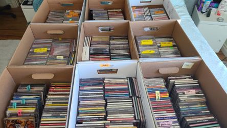 Huge collection of New and used music cds