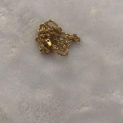 10k Broken Gold Chain 