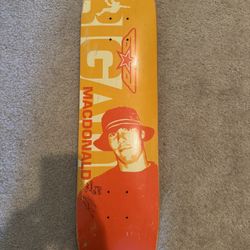 Andy Macdonald Signed Skate Deck