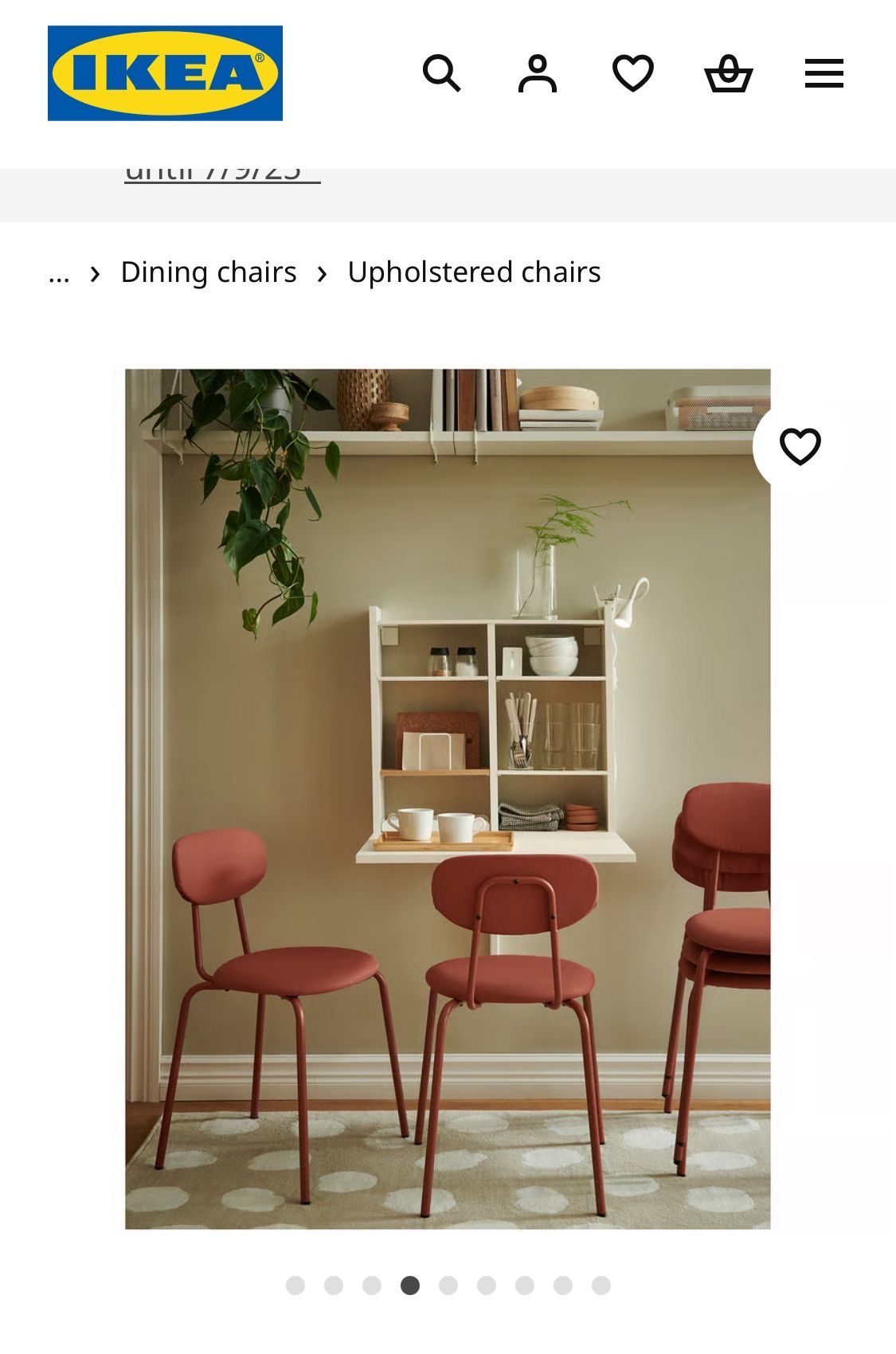Ikea OSTANO Dining Chairs (2)