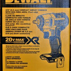 Dewalt Impact Wrench 3\8 20vXR( Tool Only)