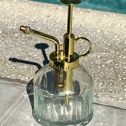 vintage-inspired glass plant mister 