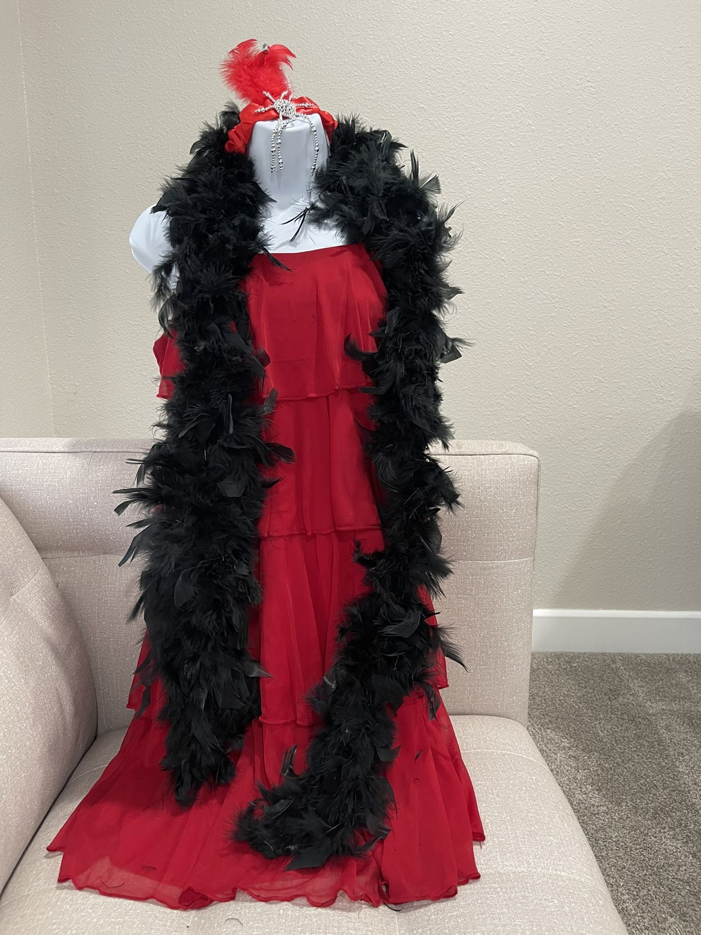 Halloween Costume - 3 Pc Flapper