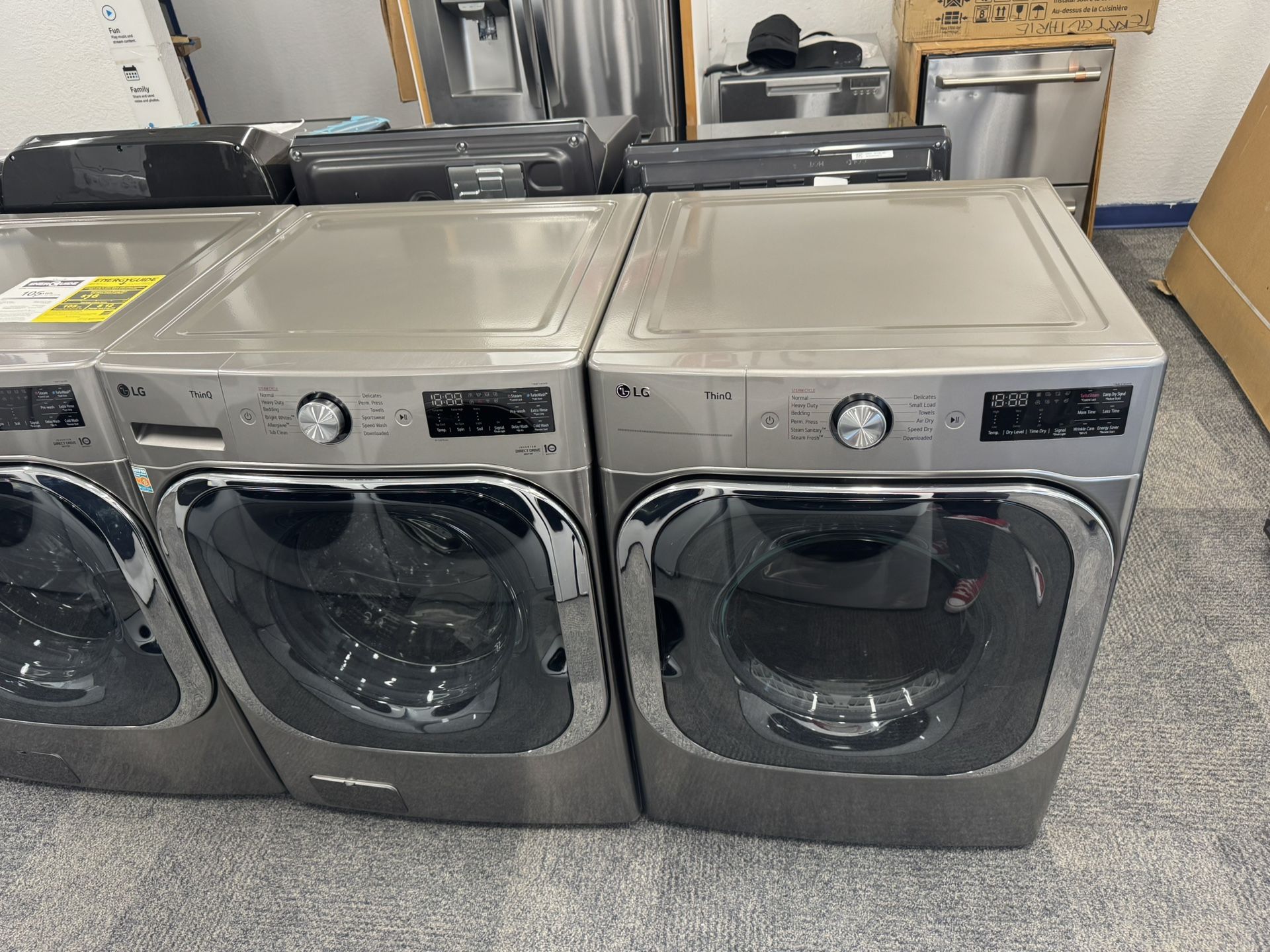 LG Mega Capacity Washer And Dryer