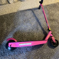 Pink Electric Scooter