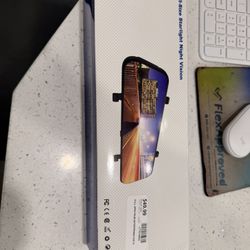 Night Vision Rear View Mirror With Camera 