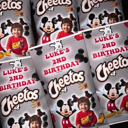 Mickey Mouse Custom Chip Bags 
