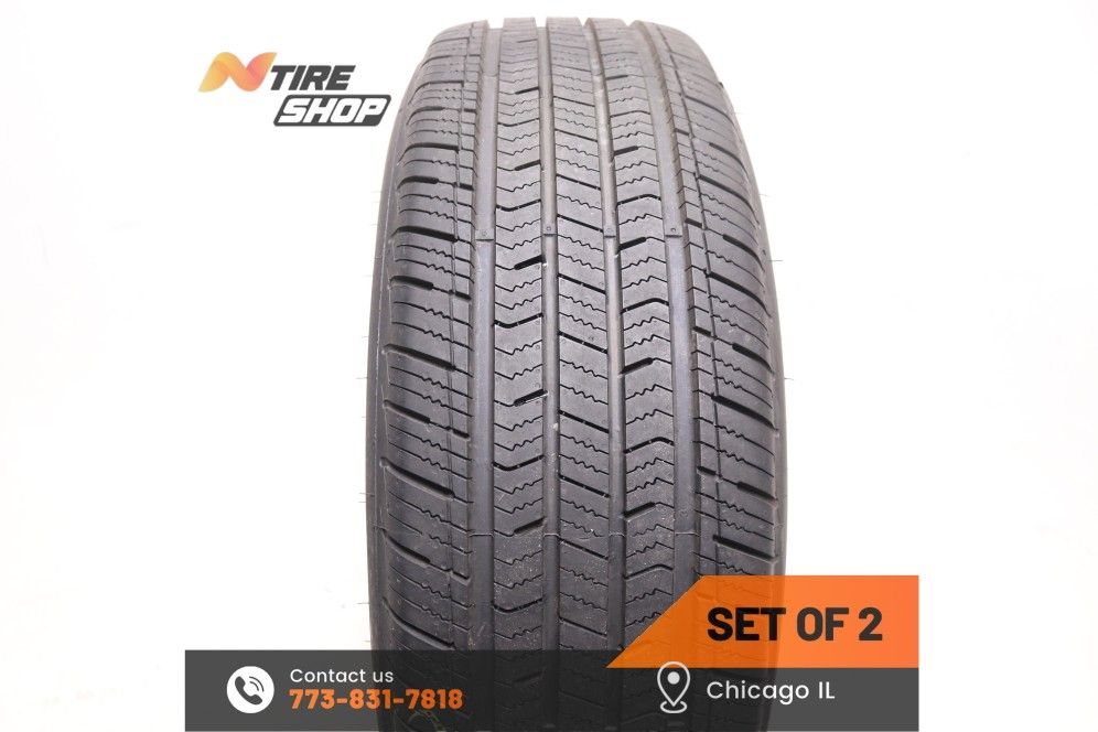 Set of 2 Used 10/32 225/65R17 102H Arizonian Silver Edition All Season