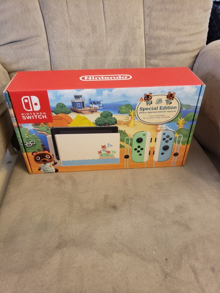 Nintendo Switch Animal Crossing..NIB..