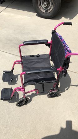 Transport  wheelchair