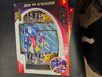 Pokemon 30th greninja ex box