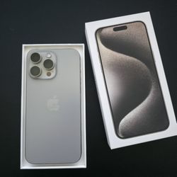 iPhone 15 Pro Max, Natural Titanium, 256GB