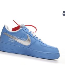Nike Air Force 1 Low Off White Mca University Blue 25