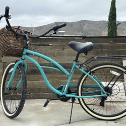 Cruiser Bike With basket And Bell