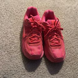 Nike Air Zoom Pegasus 38 in pink & red