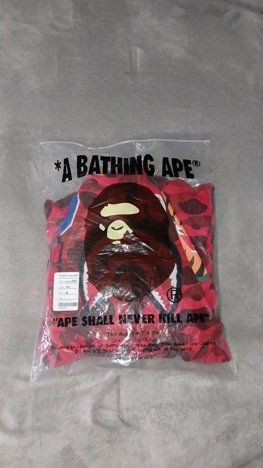 Bape Hoodie Size Medium