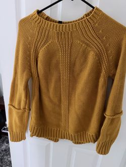 Fall warm crochet sweater size 2