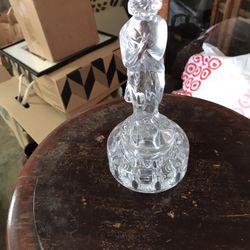 Vintage Naked Lady Flower Frog