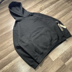 Black Essentials Hoodie Brand New