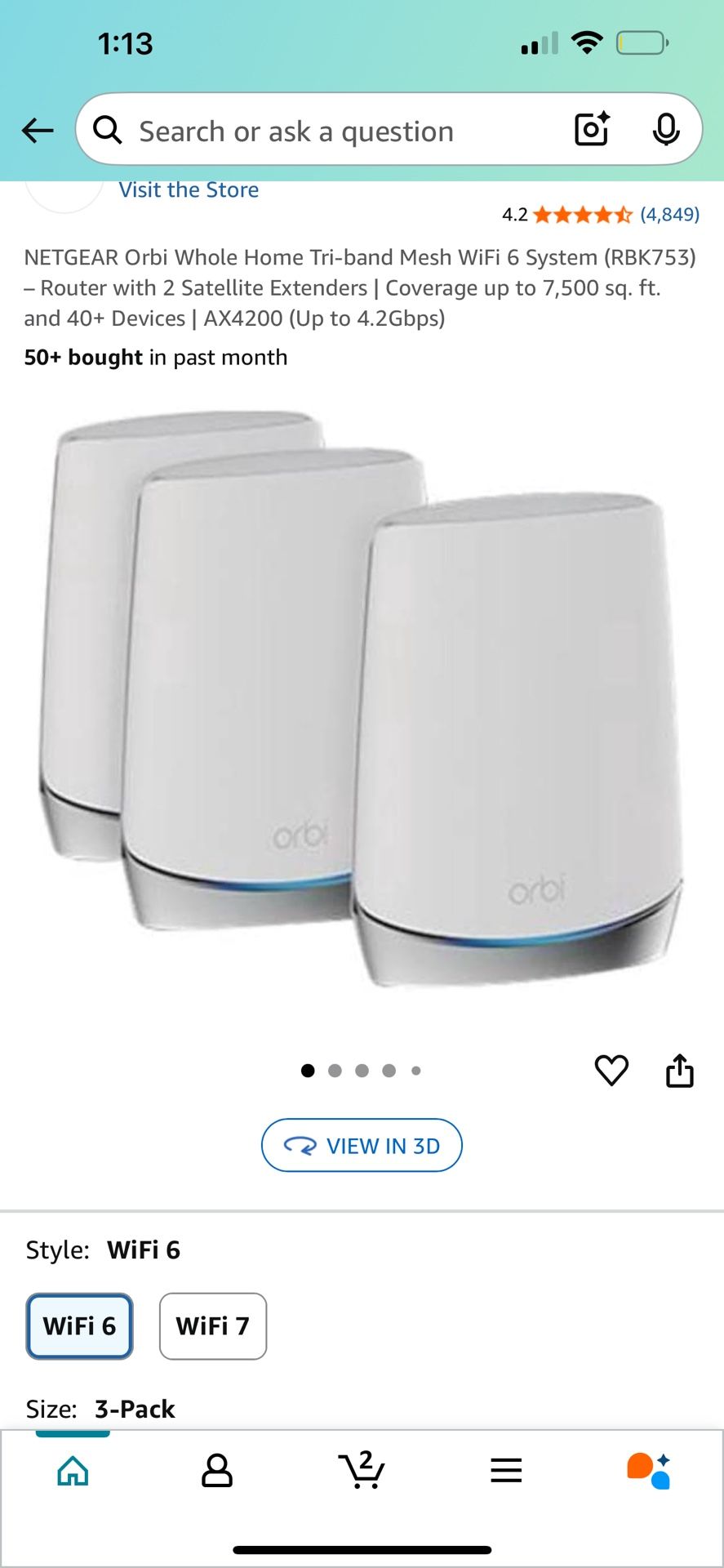 ORBI WFI EXTENDER