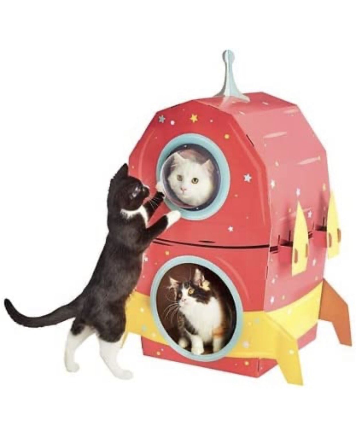 New Rockin Rocket Cat Scratcher