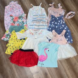Bundle Of Clothing- 12 Month Toddler Girl