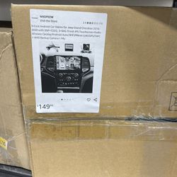 8-Core Android Car Stereo for Jeep Grand Cherokee 2014-2020 with DSP+32EQ, 2+64G 9 inch IPS Touchscreen Radio - Wireless Carplay/Android Auto/WiFi/Mir