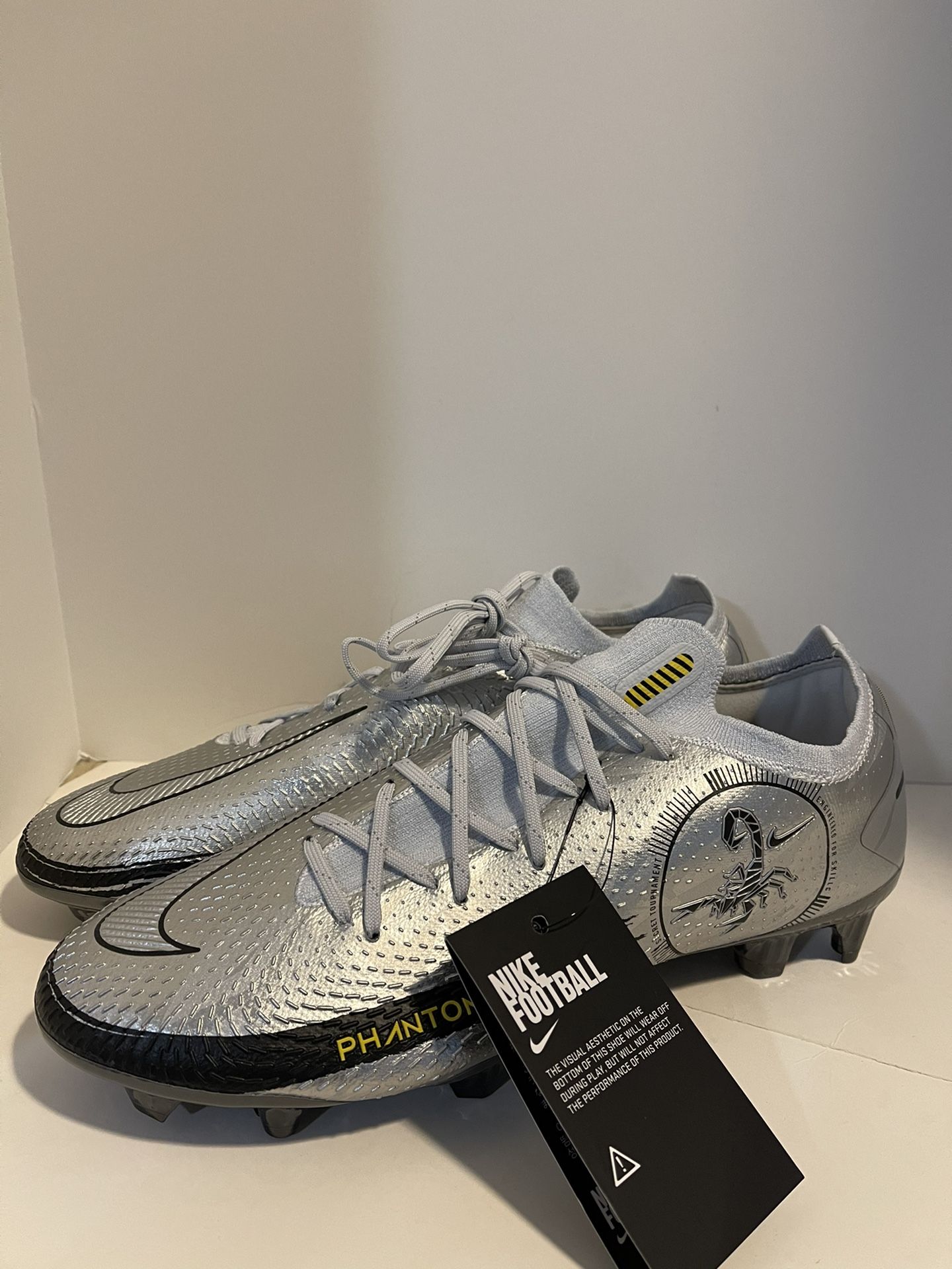 CZ3844-001 Nike Phantom GT Scorpion Elite NIB FG Soccer Cleats Mens Sizes 6,7.5