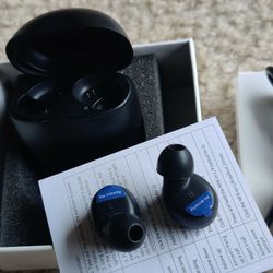Wireless Earbuds Bluetooth Headphones Touch Control Case IPX8 Waterproof 

