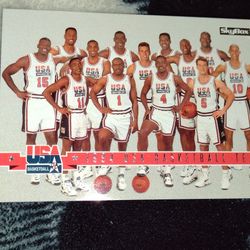 Basketball Skybox USA Basketball Team 1994   Shaq, Dumar, Team Cash Porch Pickup Redmond 