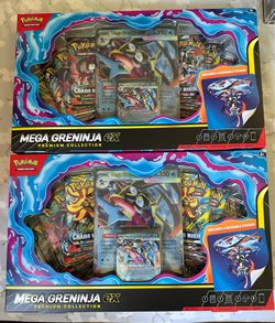 MEGA GRENINJA EX PREMIUM COLLECTION pokemon tcg trading card